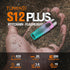 S12Plus Keychain Flashlight?610 High Lumen EDC Pocket Flashlight,USB C Rechargeable Mini LED Flashlight,Small Flashlight for Everyday use, Backpac...