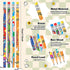Handepo 72 Pieces Attendance Pencils with Eraser Bulk Assorted Wooden Pencils for Kids Student Carnival Prize Educational and Learning Activities ...