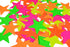Midnight Glo Black Light Party Supply 78ft Neon Star Garland Hanging Decorations for Birthday, Wedding Decorations Black Light Reactive UV Glow (6...