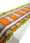 1 x Railroad Train Track Party Table Cover Tablecloth Runner, Reusable Plastic Table Cover for Kids Parties L86” x W17” Inches, by Playscene (1 Pa...