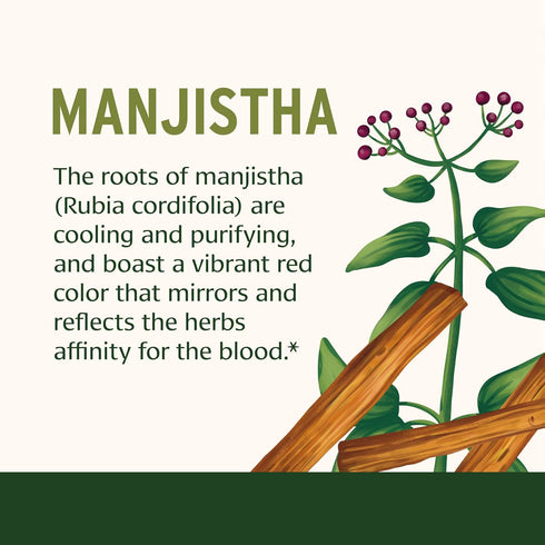 Banyan Botanicals Manjistha Tablets – Organic Skin Supplement – Natural Blood Cleanse & Healthy Lymphatic System Support* – 90 Tablets – Non-GMO S...