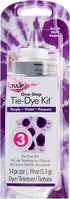 Tulip One-Step Tie-Dye Kit, Vibrant Colors for Fabric 0.19 oz, Purple...