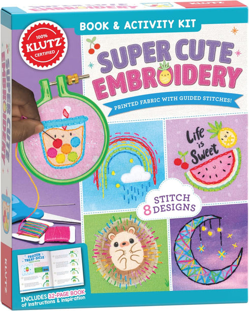 KLUTZ Super Cute Embroidery Craft Kit......
