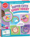 KLUTZ Super Cute Embroidery Craft Kit......