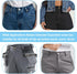 12Pcs Button Extenders for Jeans, Waist Pant Button Extenders No Sew Instant Waistband Extender Buttons Adjustable Metal Silicone Waist Extenders ...