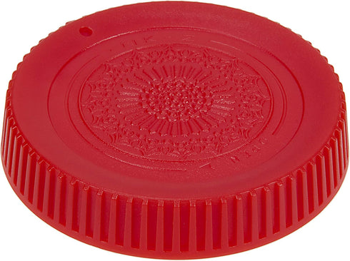 Fotodiox Designer Red Rear Lens Cap for Nikon Z Lenses - Compatible with Nikon Z-Mount Lenses and Adapter Mounts (Replaces Nikon LF-N1 Rear Lens C...