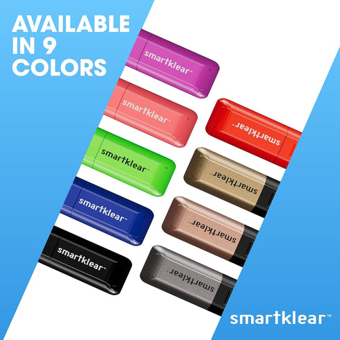 SmartKlear Smart Phone Screen Cleaner - for iPhones, Androids, and More - Cleaner with Carbon Microfiber Tech - Lime Green - 1 Count...