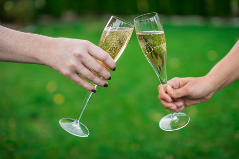 Luigi Bormioli Styles 6 oz Sparkling Wine Glasses (Set Of 2), Clear...