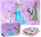 LELEMON Pretty Girl Puzzles for Kids Ages 4-8, 60 Piece Snowman Puzzles for Kids Ages 3-5,Children Jigsaw Puzzles Kids Puzzles in a Metal Box,Educ...