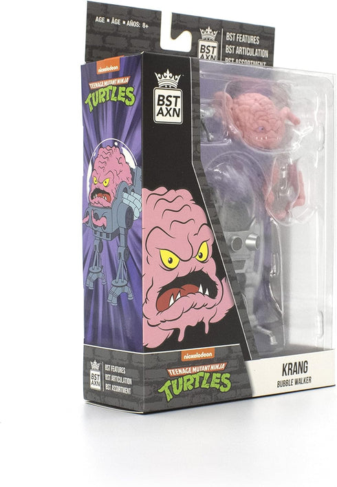 Loyal Subjects - BST AXN - TMNT - Wave 3 Krang with Walker 5" Action Figure (Net)- Multicolor...