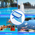 Swimming Pool Leaf Skimmer Net, Reinforced Frame Deep Rake Pool Cleaning Net without Pole, Larger Capacity Fine Pool Nets for Cleaning, Easy Scoop...