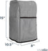Crutello Food Processor Cover with Storage Pockets for Large Custom 11-14 Cup Processor, Food Processor 14 Cup cover, Kitchen Appliance Covers, Ap...