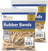 Upgrade Office Supply UPG23732PK2 Rubber Bands, Size #32 (3" x 1/8"), 4 oz. Bags (2 Pack), Natural Crepe Color, Made in USA...