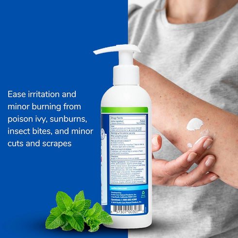 Earth's Care Anti Itch Lotion - Steroid Free - Soothes Sunburns, Dry and Itchy Skin, and Minor Skin Irritation, FL. 8 OZ...