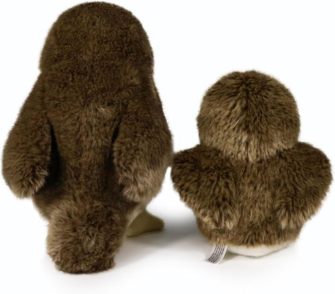 Ice King Bear Mom and Baby Stuffed Animals Set Zoo Wild Animals (Owl)...
