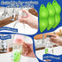 5 PCS Beans Bottle Cleaner, Beans-Shaped Bottle Cleaning Sponge Reuseable Bottle Cleaning Sponge Heat Resistance Bottle Brush for Internal Cleanin...