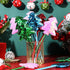 20 Pieces Christmas Tree Ballpoint Pens Bulk Glitter Sequin Xmas Slim Pens Santa Novelty Rollerball Pens 0.5 mm Black Gel Ink Pen for Christmas Ho...