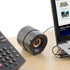 Frisby Audio FS-910 USB Powered Computer Desktop PC Laptop 2.0 Stereo Speakers w/Volume Control, Black...