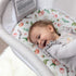 Pobibaby - 2 Pack Premium Bassinet Sheets for Standard Bassinets - Ultra-Soft Premium Knit, Stylish Floral Pattern, Safe and Snug for Baby (Allure...