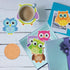 Fsnjcz 10 Pcs Owl Shaped Diamond Painting Coasters Kits with Holder DIY Owl Diamond Painting Coasters Kits Owl Diamond Painting Coasters for Begin...