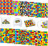 Tintnut Building Block Sublimation Transfer Paper- 12 Sheets 12inchesx10inches Toy Pattern Sublimation Transfer Ink Sheets Compatible with Cricut ...