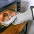 ARCLIBER Oven Mitts 1 Pair of Terry Cloth Lining - Heat Resistant Kitchen Gloves,Flame Oven Mitt Set,15 Inch...