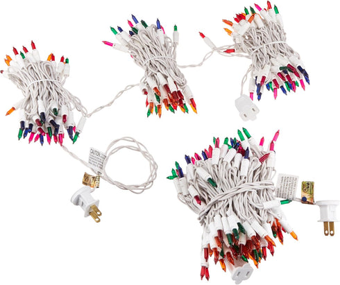 Holiday Wonderland 407426 Multi Color 300 Count Icicle Set Christmas Lights Icicles & Path-Cicles...