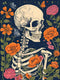 Skull Diamond Painting Kits for Adults Skeleton Diamond Art Kits for Beginners, Round 5d Gem Art Kits for Adult DIY Crafts Kits for Gift Home Wall...