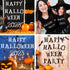 36 Pcs Halloween Letter Stencils Numbers Stencils Templates, 2 Inch Reusable Plastic DIY Alphabet Stencils Number Templates for Drawing On Wall, S...