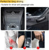 4 Pack Soft Leather Car Center Console Knee Leg Elbow Cushion Pad, Car Knee Cushion Elbow Pillow Thigh Support Comfort Pillow...