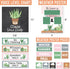 Hadley Designs Cactus Classroom Calendar Set Bulletin Board Sets for Teachers - School Calendar for Classroom, Classroom Calendar Bulletin Board S...