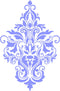 Damask Stencil, 6 x 9 inch (M) - Large Floral Allover Pattern Wall Stencils for Painting Template...