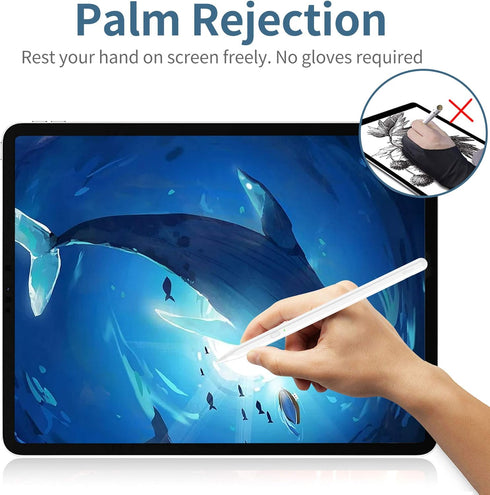 Uogic Stylus Pen for ipad, 2018-2022 Model, Magnetic, Rechargeable, Palm Rejection, Compatible with Apple ipad pro 11"/12.9", ipad 6/7/8/9/10th Ge...