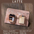 Doraking 2PCS Latte Coffee Acrylic Paper Photo Clip Holder, Chip Bag Binder Sealing Clips for Food Packages, Office Supply...