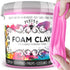 Moldable Cosplay Foam Clay (Light Pink) - Premium Modeling Foam Clay Air Dry, 300 Gram Cosplay Foam Sculpting Clay for Crafts - Quick Air Drying C...