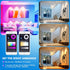 Smart WiFi MR16 Color Changing led Bulbs, Dimmable with App Control, 40° Beam Angle AC/DC12V GU5.3 Base, Compatible with Alexa and Google Home Ass...