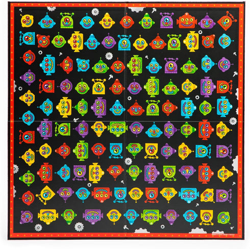 Educational Insights Robot Face Race, Fast Paced Color Recognition Matching Game, for 2-4 Players, Award-Winning Fun Family Board Game for Kids Ag...