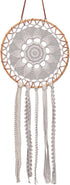 Heritage Lace White (Godiva) Crochet Envy 12" Round Dream Catcher...