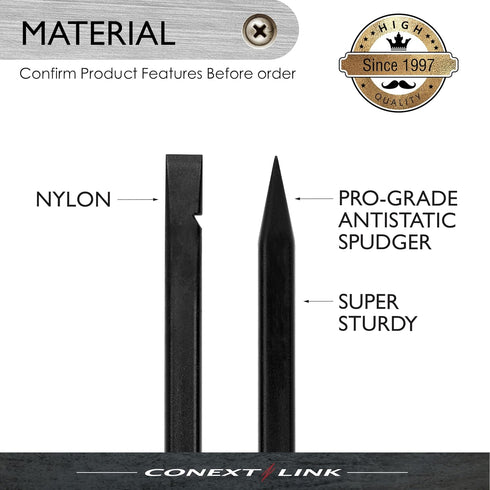 Conext Link 5X Nylon Plastic Spudger Stick Pry Opening Repair Tools for iPhone iPad Laptops ?88705?...