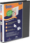 Stride QuickFit 1 D-Ring View Binder, Black...