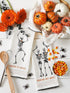 DII Halloween Hand Towels for The Kitchen Decorative Spooky & Fun Cotton Printed Dishtowel Set, 18x28, Skeletons, 3 Count...