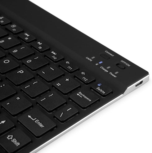 BoxWave Keyboard Compatible with Panasonic Toughpad FZ-G1 - SlimKeys Bluetooth Keyboard, Portable Keyboard with Integrated Commands for Panasonic ...