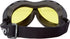 Hot Leathers Big Ben Yellow Goggles Motorcycle Biker over glasses Anti-Fog Lenses...