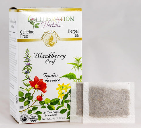 CELEBRATION HERBALS Blackberry Leaf Organic 24 Bag, 29g/1.02 oz...
