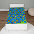Teenage Mutant Ninja Turtles Musical Warm, Plush, Throw Blanket - Extra Cozy and Comfy for Your Toddler, Blue...