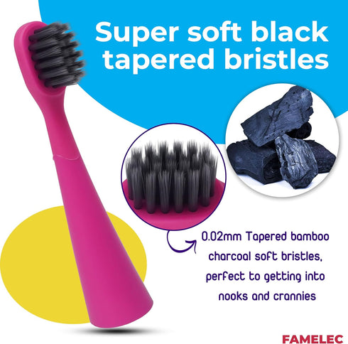 10Pcs for Burst Kids Replacement Heads, Perfect Fit for Burst Toothbrush Heads Kids, Ultra Soft Bristles for Deep Clean, Perfect for Burst Kids To...