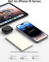 Auskang Portable Charger for iPhone (Not for iPhone 15 Series) with Built in Lightning Cable 5000mAh Slim Power Bank Compatible with iPhone 14/13/...