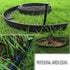 Landscape Edging,20ft Plastic No Dig Garden Edging with 20 Stakes,2 Inch Tall Lawn Edging for Lawn,Yard,Flower Gardens Edging Border (Black-20FT)...