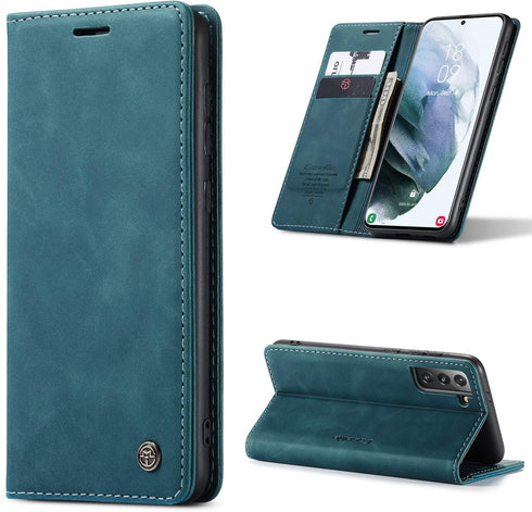 Kowauri Flip Case for Galaxy S21,Leather Wallet Case Classic Design with Card Slot and Magnetic Closure Flip Fold Case for Samsung Galaxy S21 5G (...