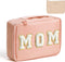 Best Mother Patch MOM Makeup Bag Large Capacity Travel Toiletry Bag with Brush Bags Cosmetic Bag Makeup Case Multifunction Organizer Make Up Bag M...
